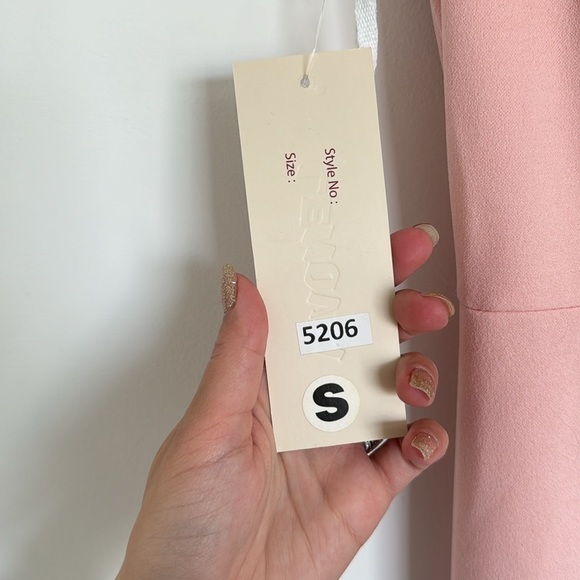 Lenovia - 5206 Ruffle Detailed Off-Shoulder Trumpet Dress - Picture 9 of 13